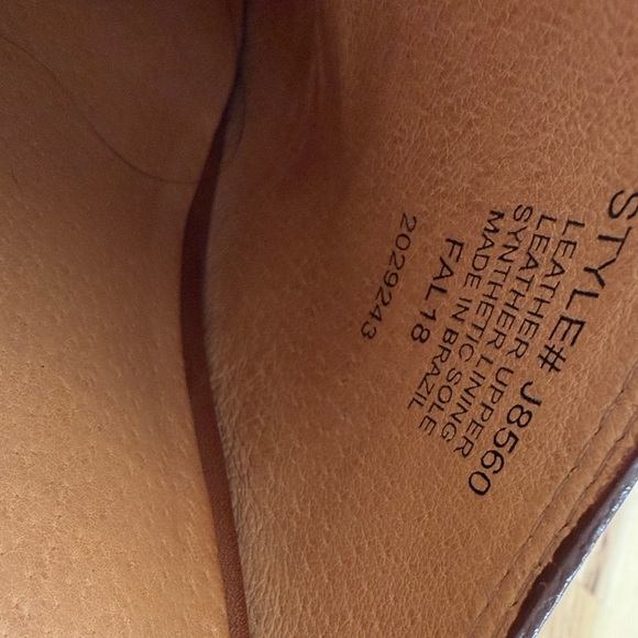 Madewell Women's Harper Cognac Leather Slip-On Mules - Picture 3 of 7